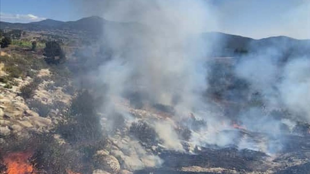 Bursa'da Orman Yangınına Müdahale