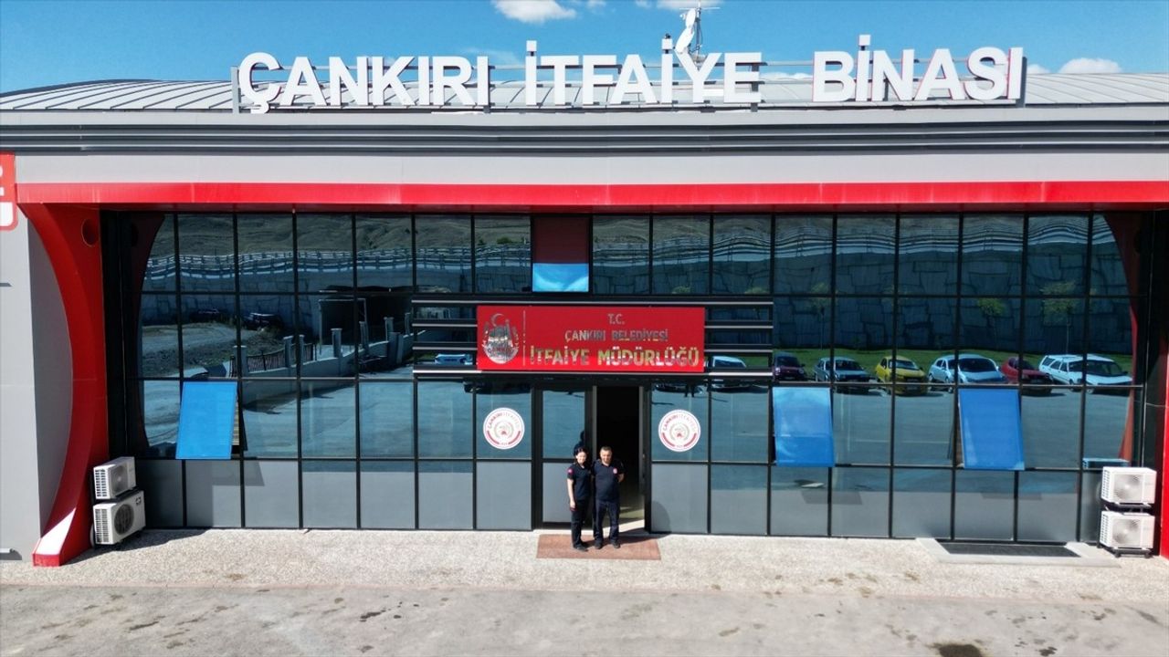 Çankırı'da İtfaiyeci Çiftin Destekleyici Çalışmaları