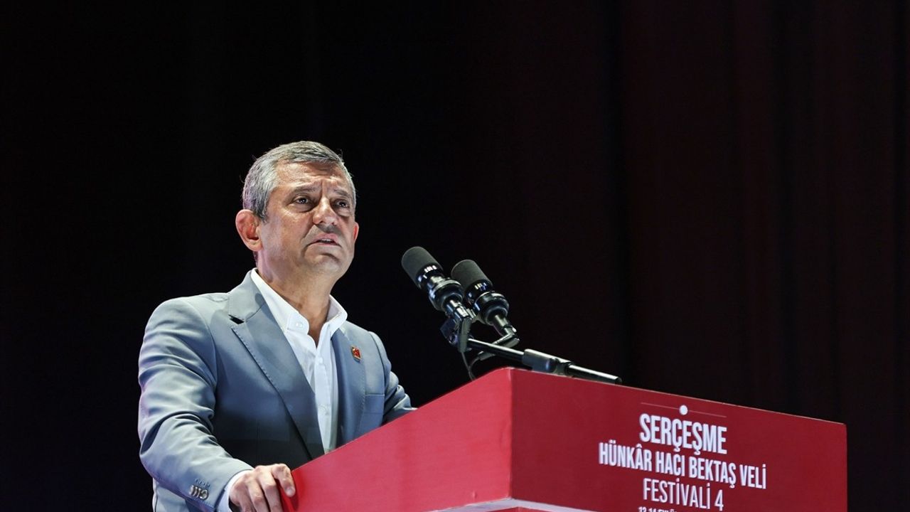 CHP Genel Başkanı Özgür Özel'den Hünkar Hacı Bektaş Veli Festivali'nde Önemli Mesajlar