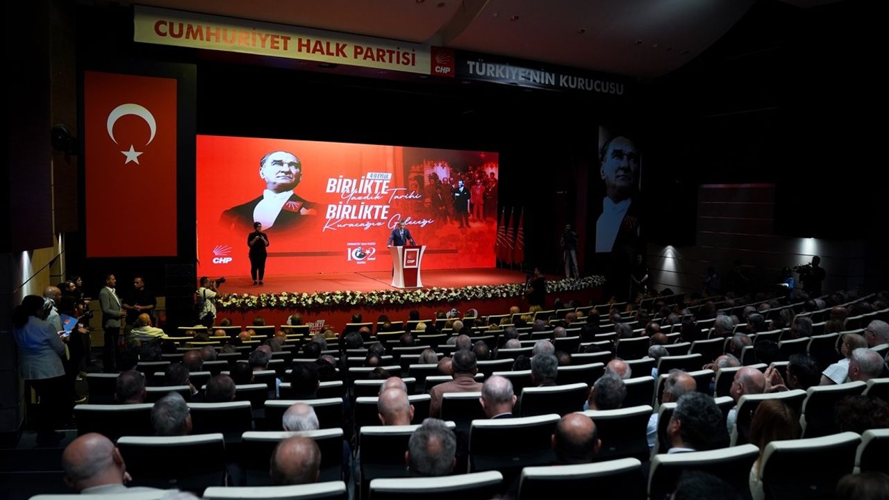 CHP'nin Geleceğe Dönük Program Çalıştayı Açılışı