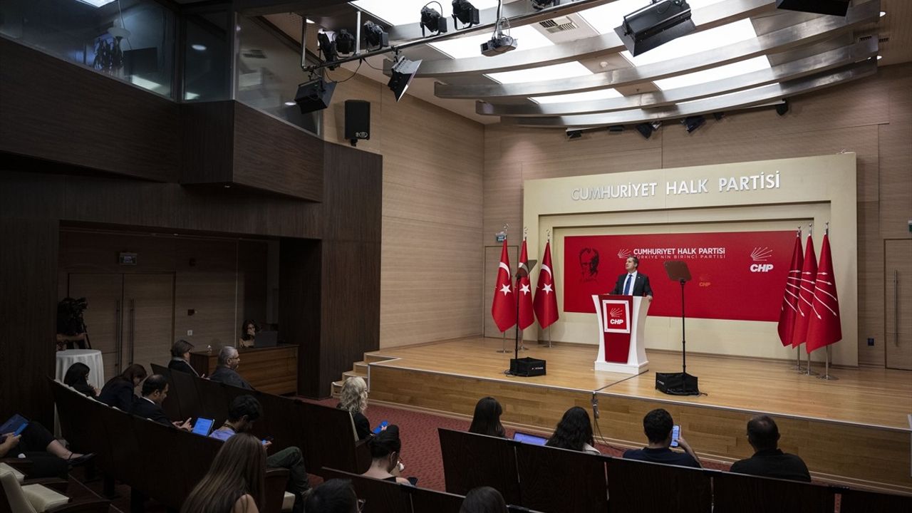 CHP Sözcüsü Yücel'den Önemli Açıklamalar