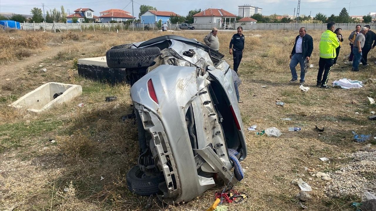 Çorum'da Düğün Konvoyu Kazası: 2 Yaralı