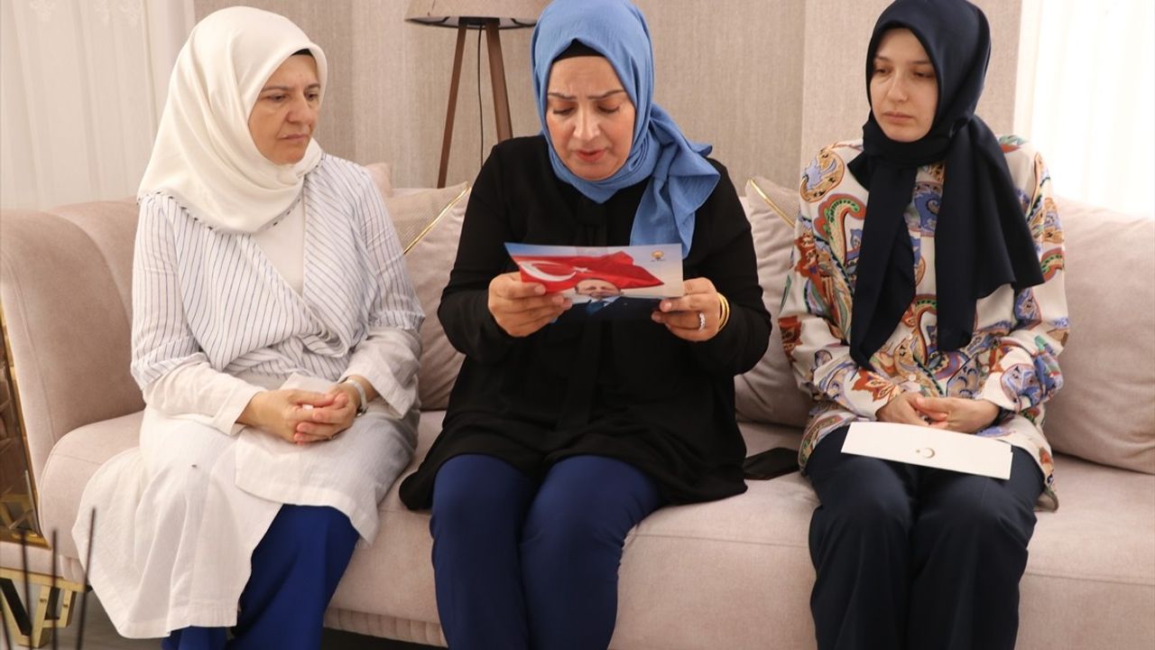 Cumhurbaşkanı Erdoğan'ın Mektubu Şehit Ailesine Ulaştı