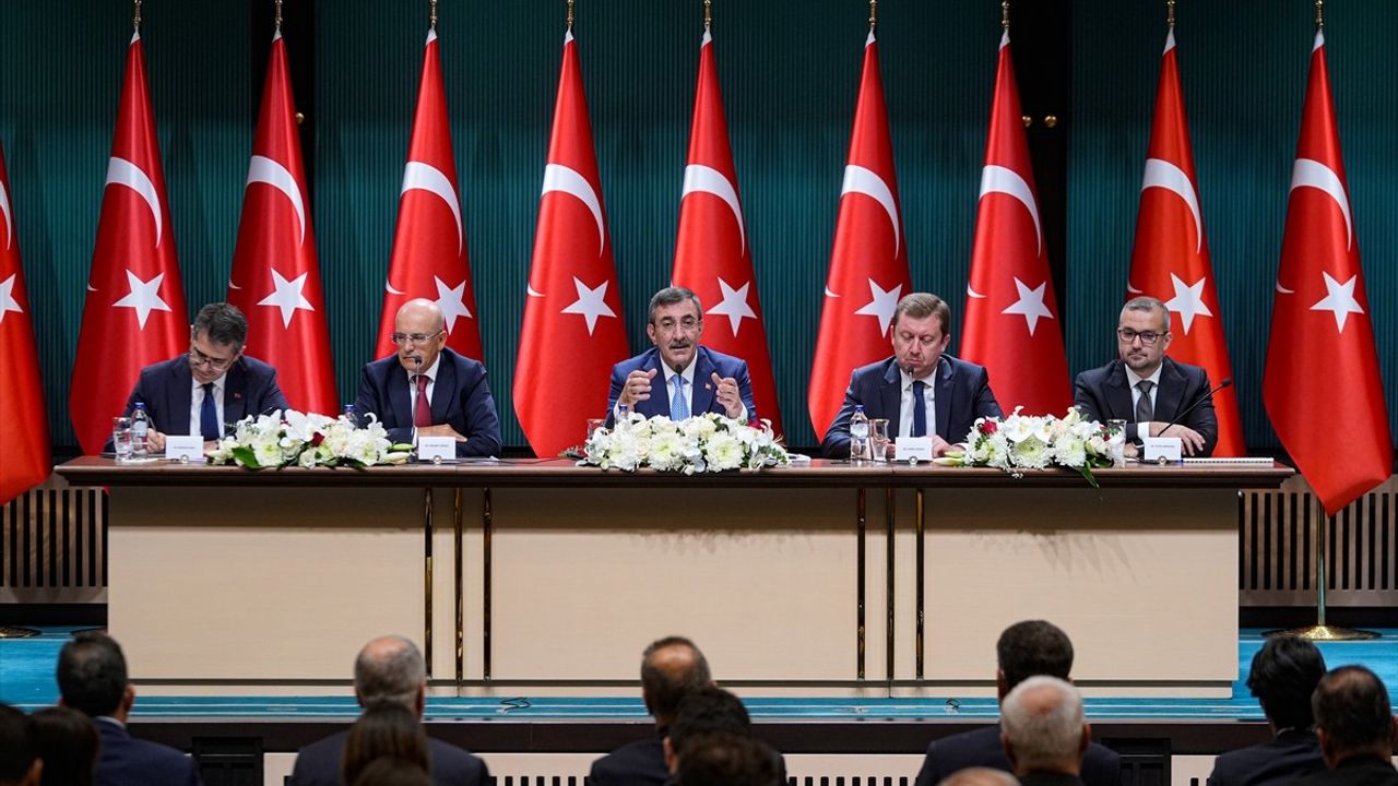 Cumhurbaşkanı Yardımcısı Yılmaz'dan OVP Açıklamaları