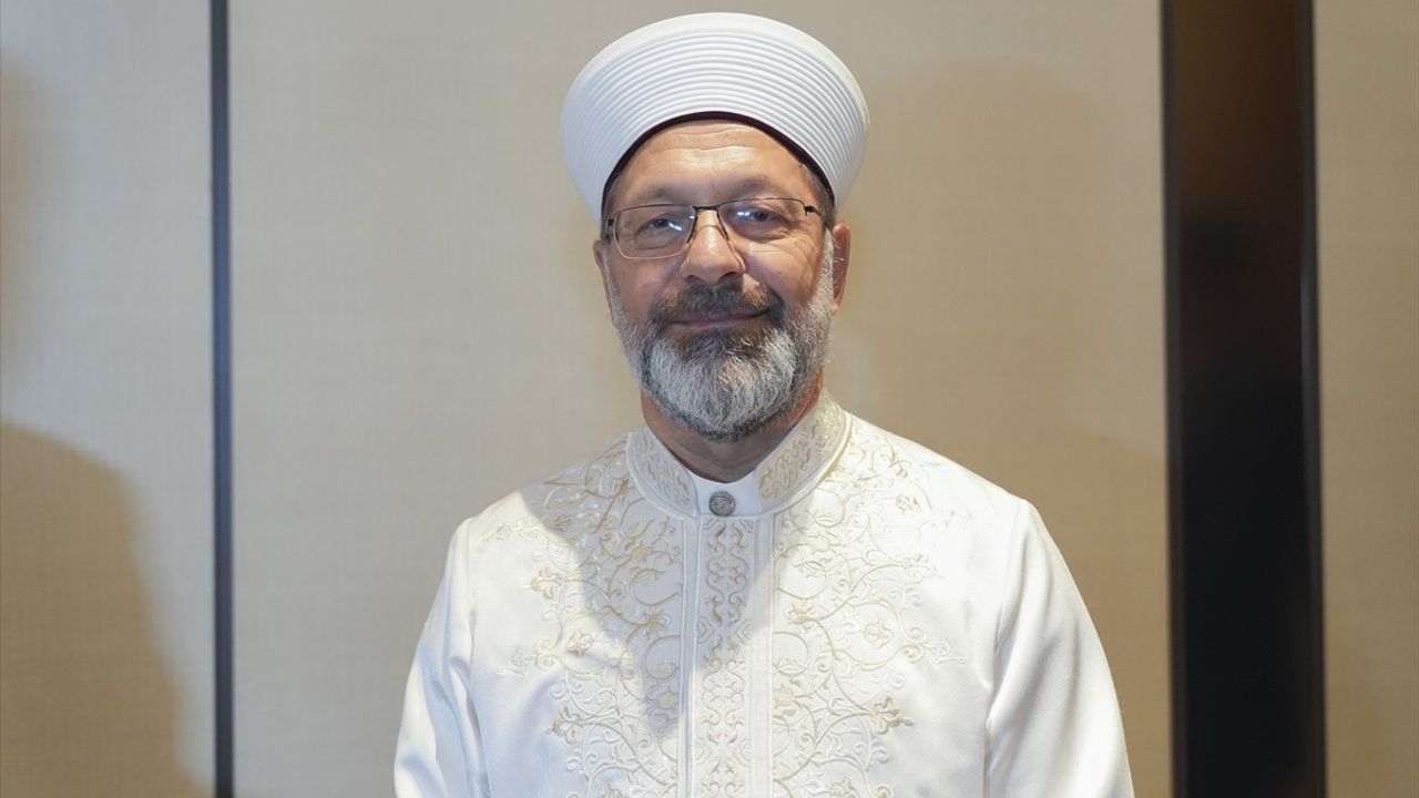 Diyanet İşleri Başkanı Erbaş'tan Suudi Arabistan ile Hac ve Umre İşbirliği Açıklamaları