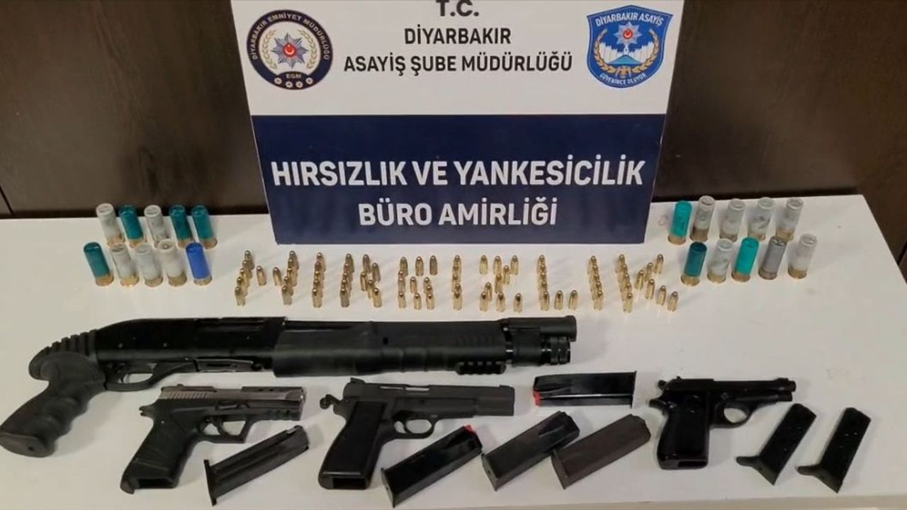 Diyarbakır'da 5 Şahıs Hırsızlık Suçlamasıyla Tutuklandı