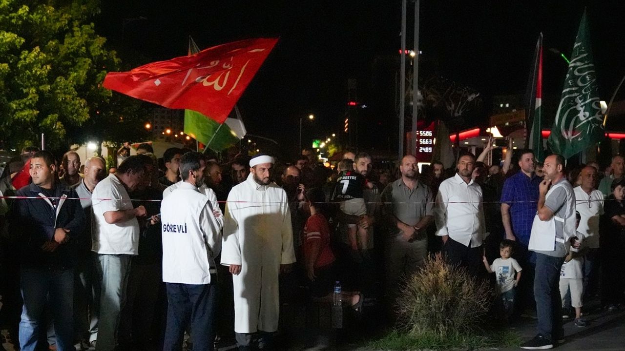 Diyarbakır'dan Filistin'e Destek Gösterisi