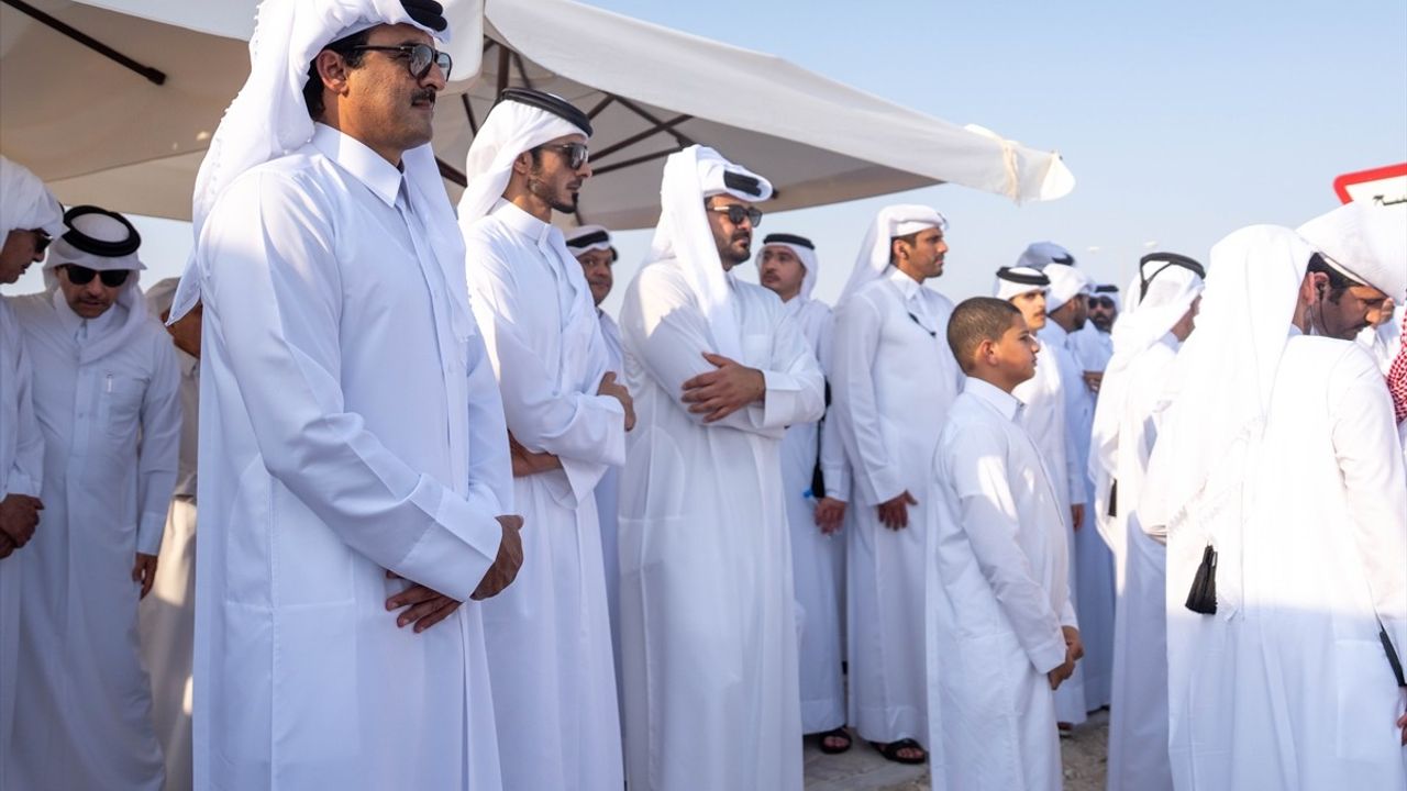 Doha'da Saldırıda Hayatını Kaybedenler İçin Cenaze Töreni