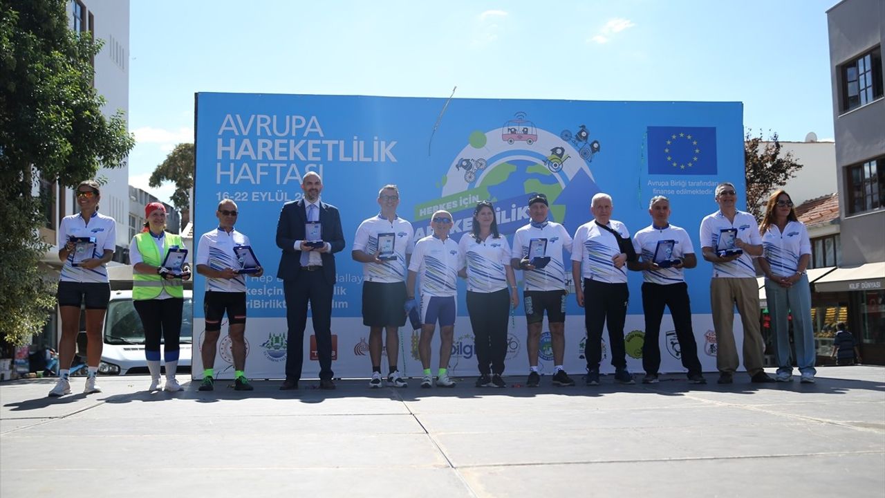 Edirne'de Uluslararası Bisiklet Festivali Coşkusu