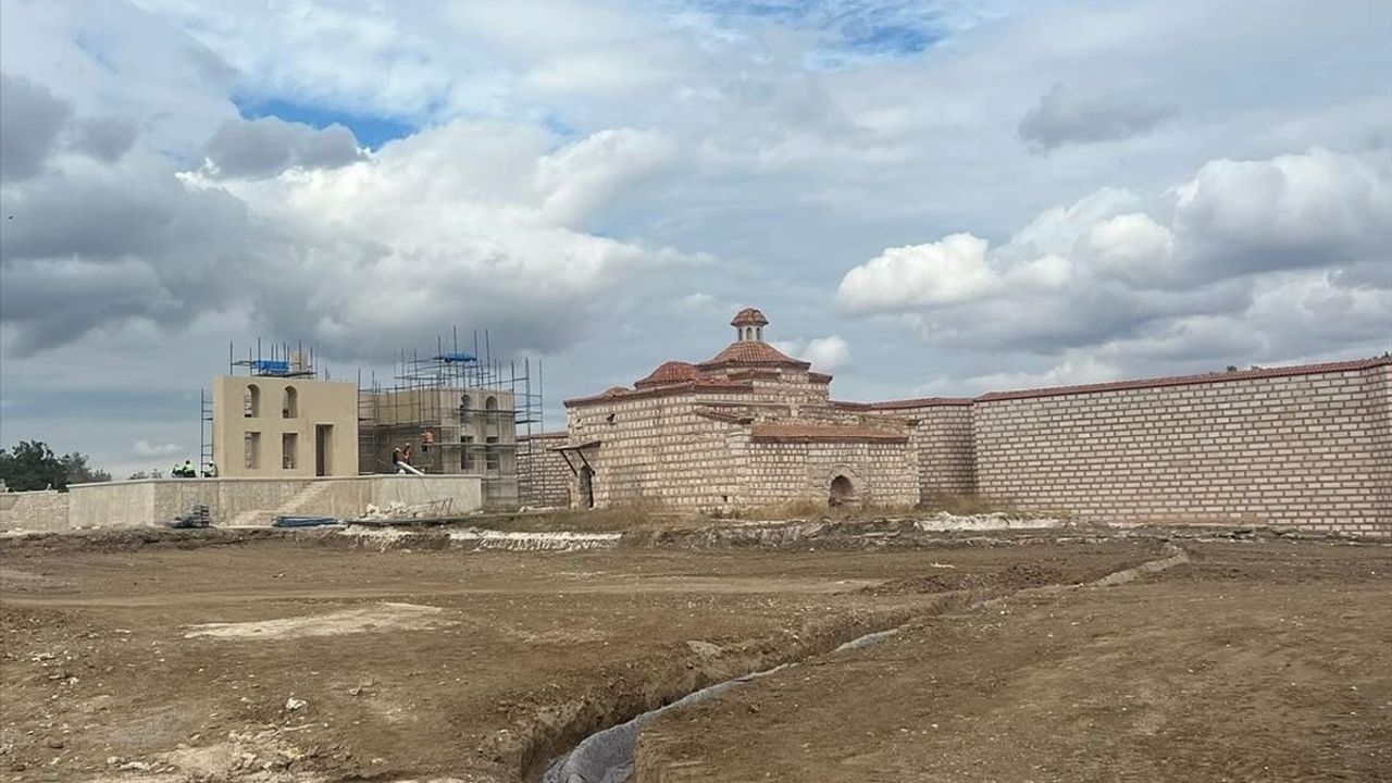 Edirne Sarayı Restorasyon Çalışmaları Devam Ediyor