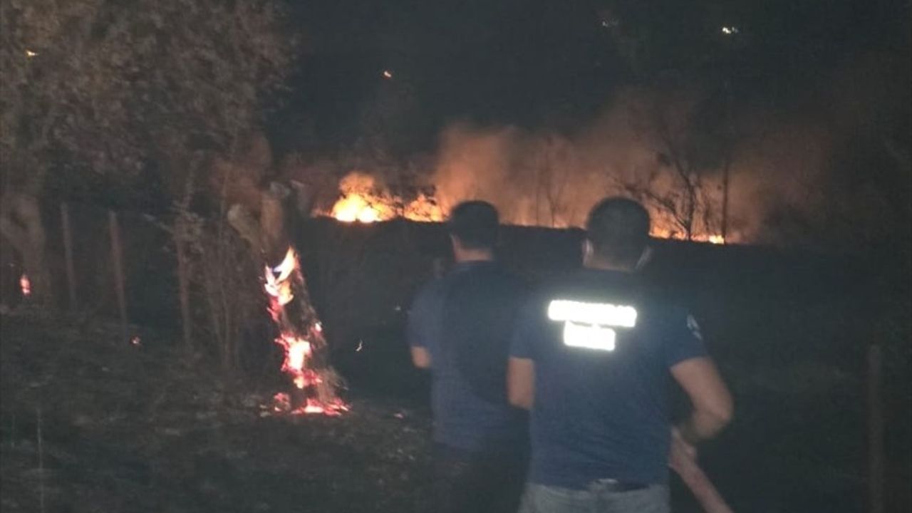 Elazığ Kırsalındaki Yangın Kontrol Altına Alındı