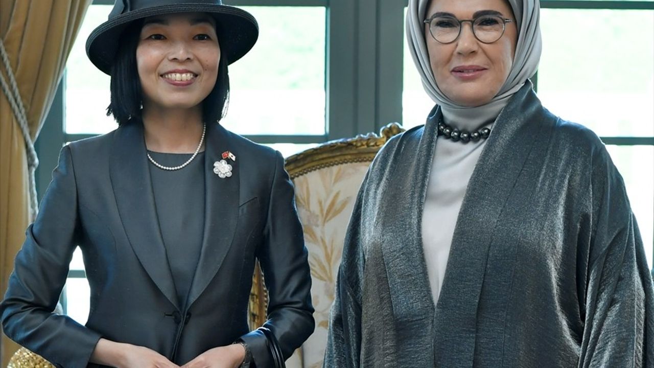 Emine Erdoğan ve Japonya Altes Prensesi Akiko Mikasa'nın Kültürel Buluşması