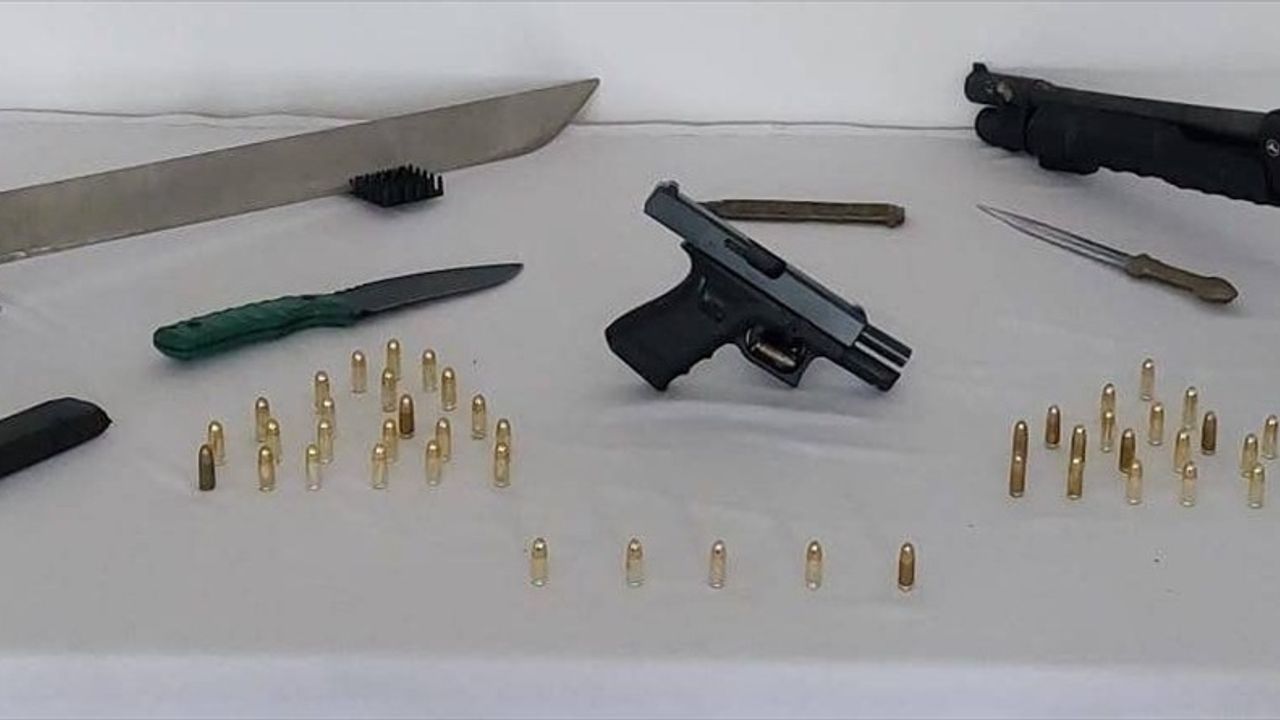 Erzurum'da Ruhsatsız Silah Operasyonu