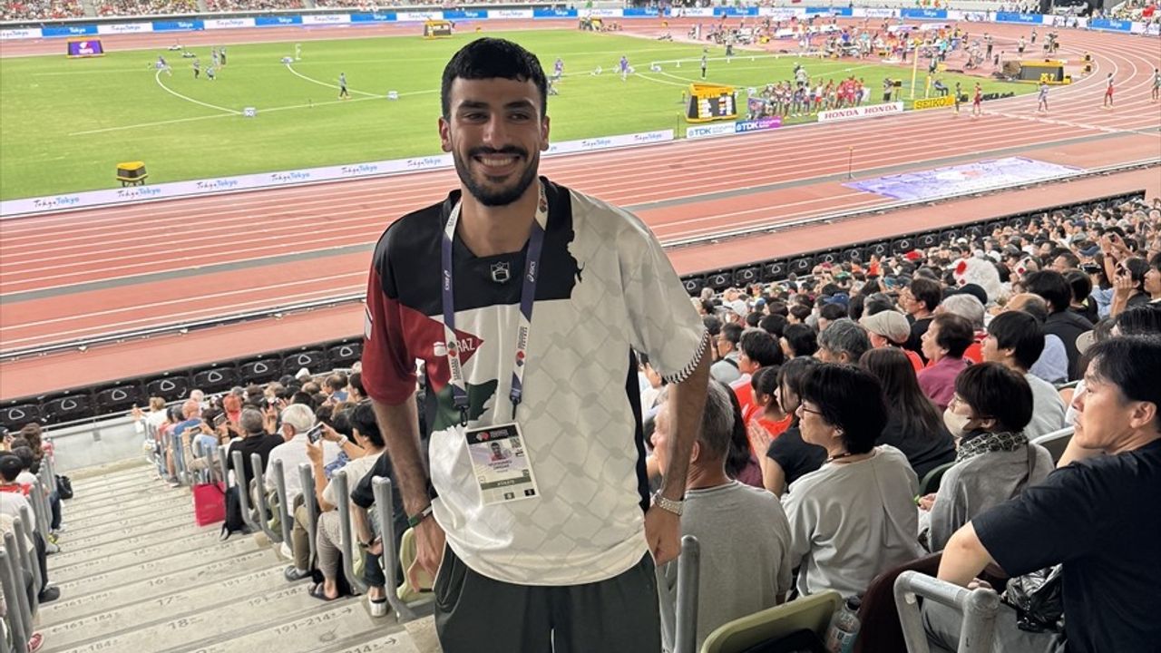 Filistinli Sporcu Dwedar Tokyo'da Yarıştığını Anlattı