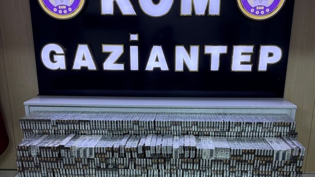 Gaziantep'te Kaçakçılık Operasyonu: 2 Zanlı Tutuklandı