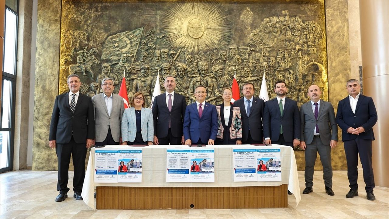 Gaziantep'te Kamu Personeli İçin Uygun Ödemeli Konut Kampanyası