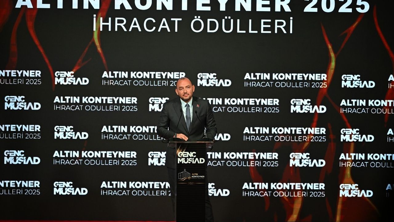 Genç MÜSİAD Altın Konteyner İhracat Ödülleri Töreni Gerçekleştirildi