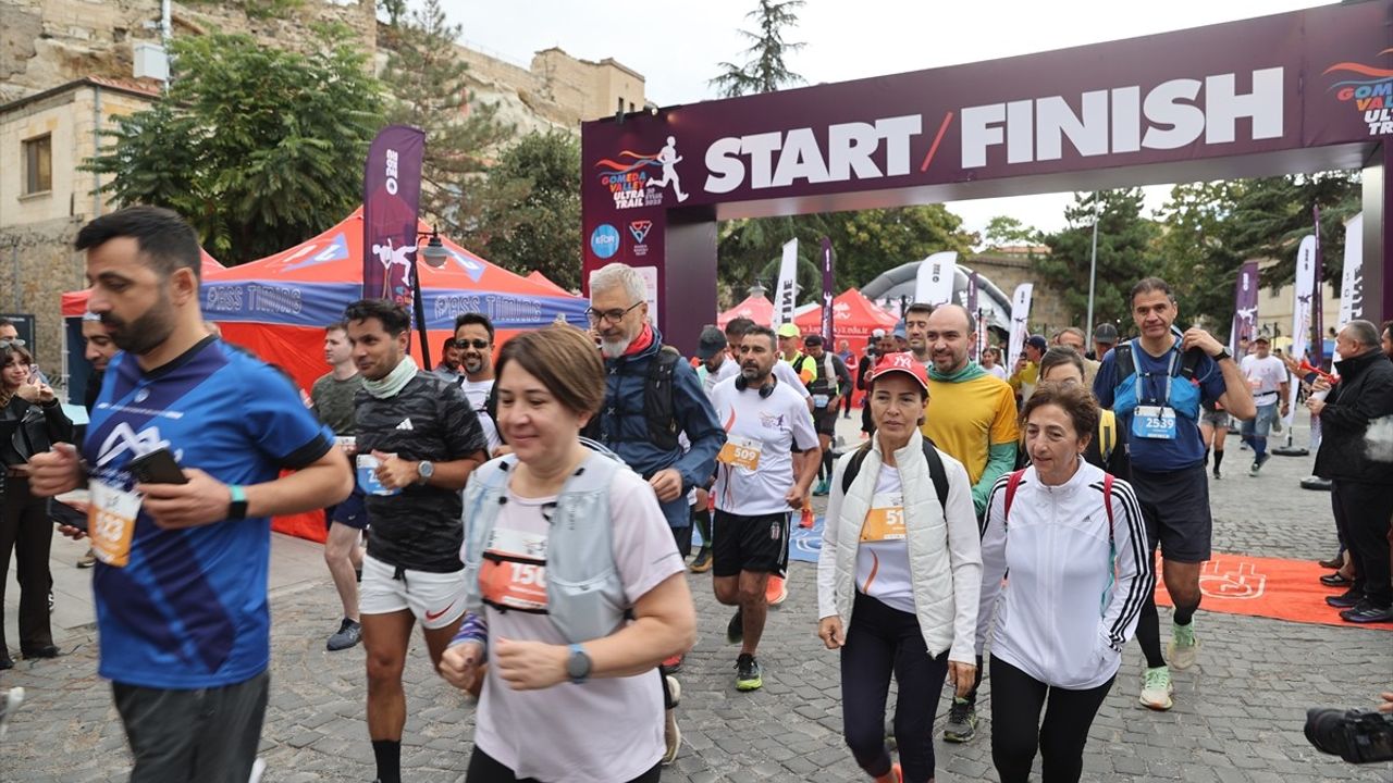 Gomeda Ultra Valley Trail Koşusu Nevşehir'de Start Aldı
