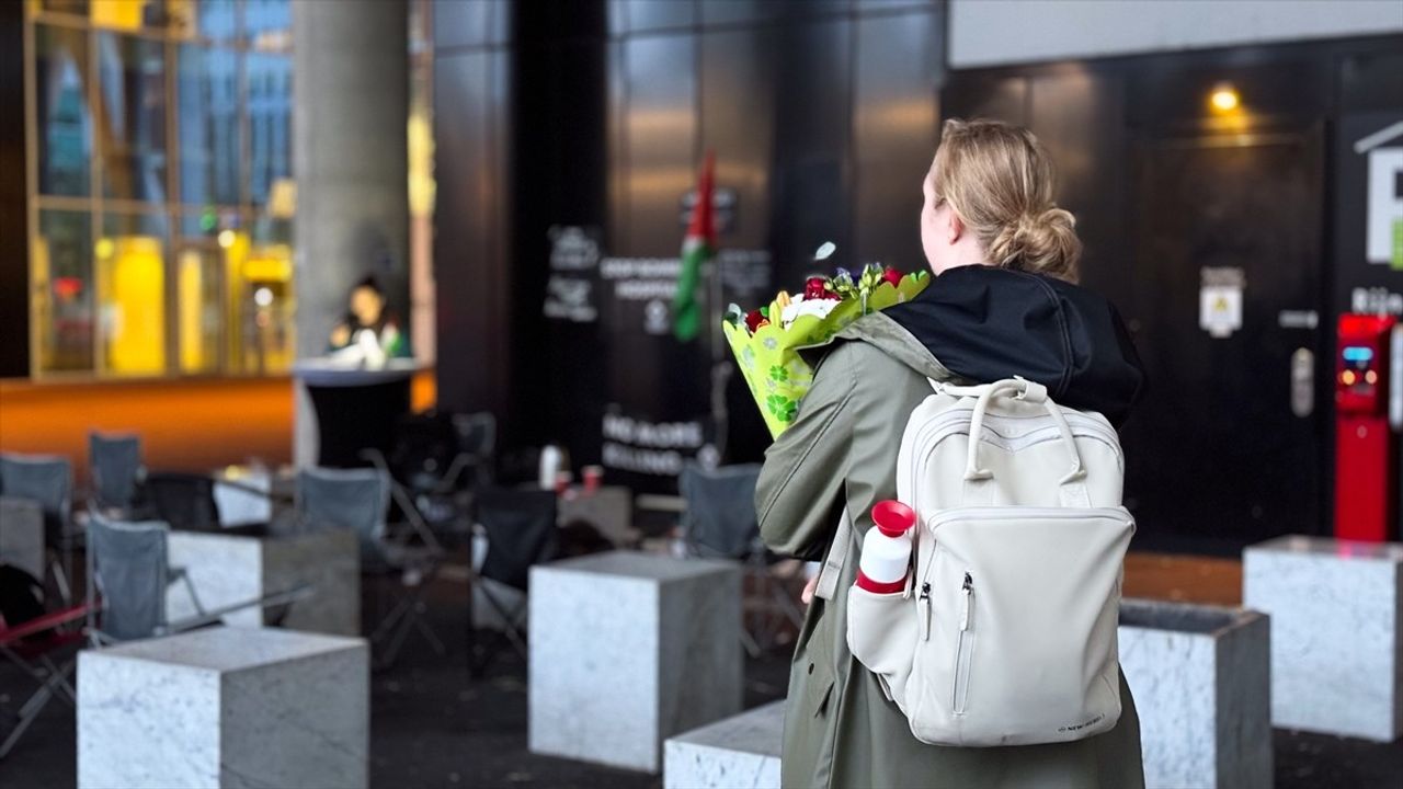 Hollanda'da Gazze İçin 50 Günlük Eylem