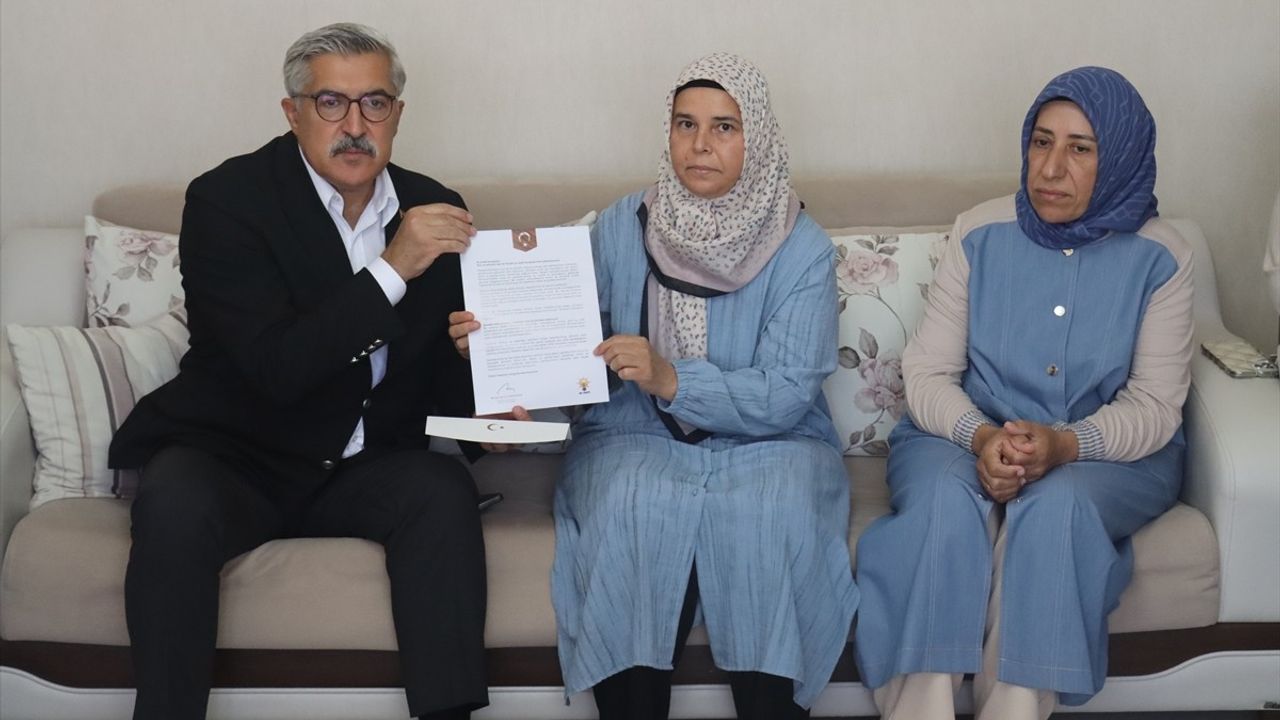 Hüseyin Yayman, Hatay'da Şehit Ailesini Ziyaret Etti