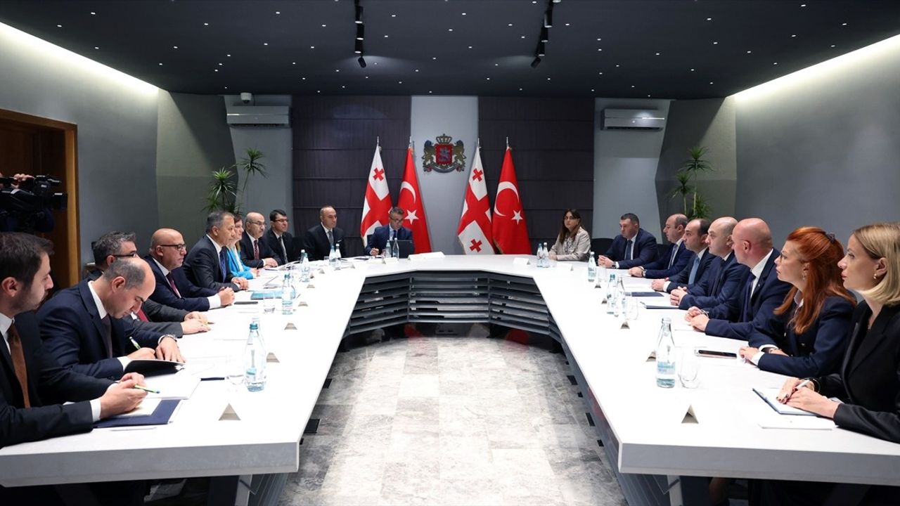 İçişleri Bakanı Yerlikaya'nın Gürcistan Temasları