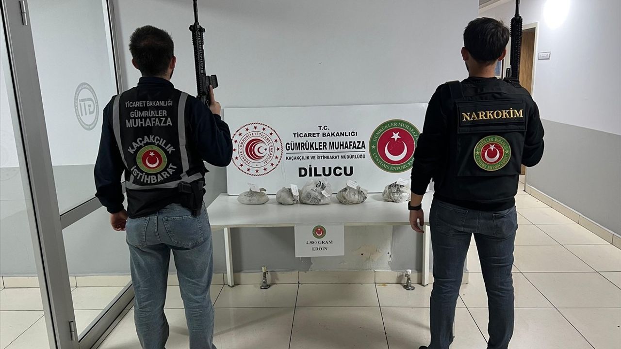 Iğdır'da Eroin Operasyonu: 4 Kilo 980 Gram Ele Geçirildi