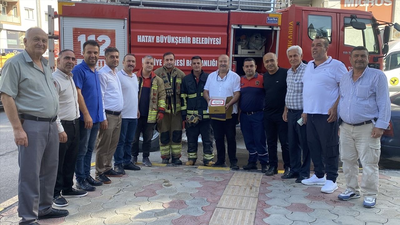 İskenderun'da İtfaiye Haftası Sürprizi
