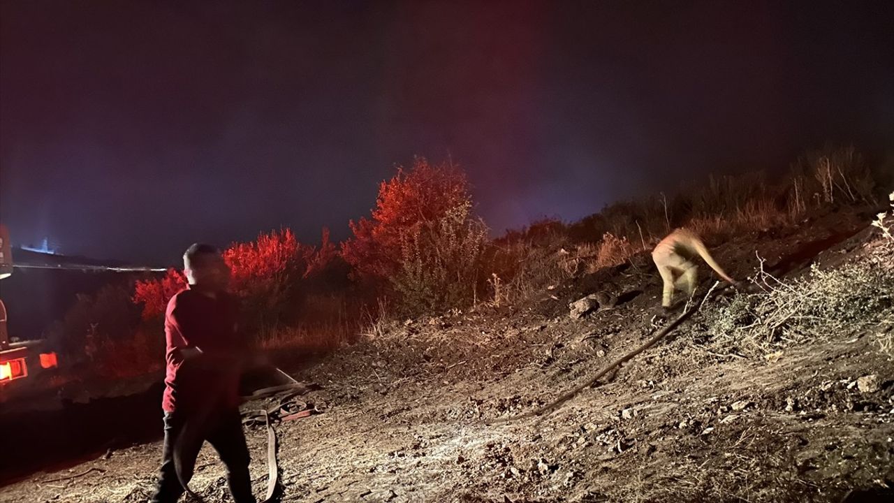 Isparta'da Orman Yangını Kontrol Altına Alındı
