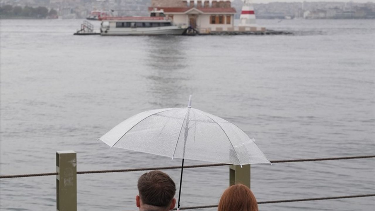 İstanbul'da Yağışlar Etkili Oluyor