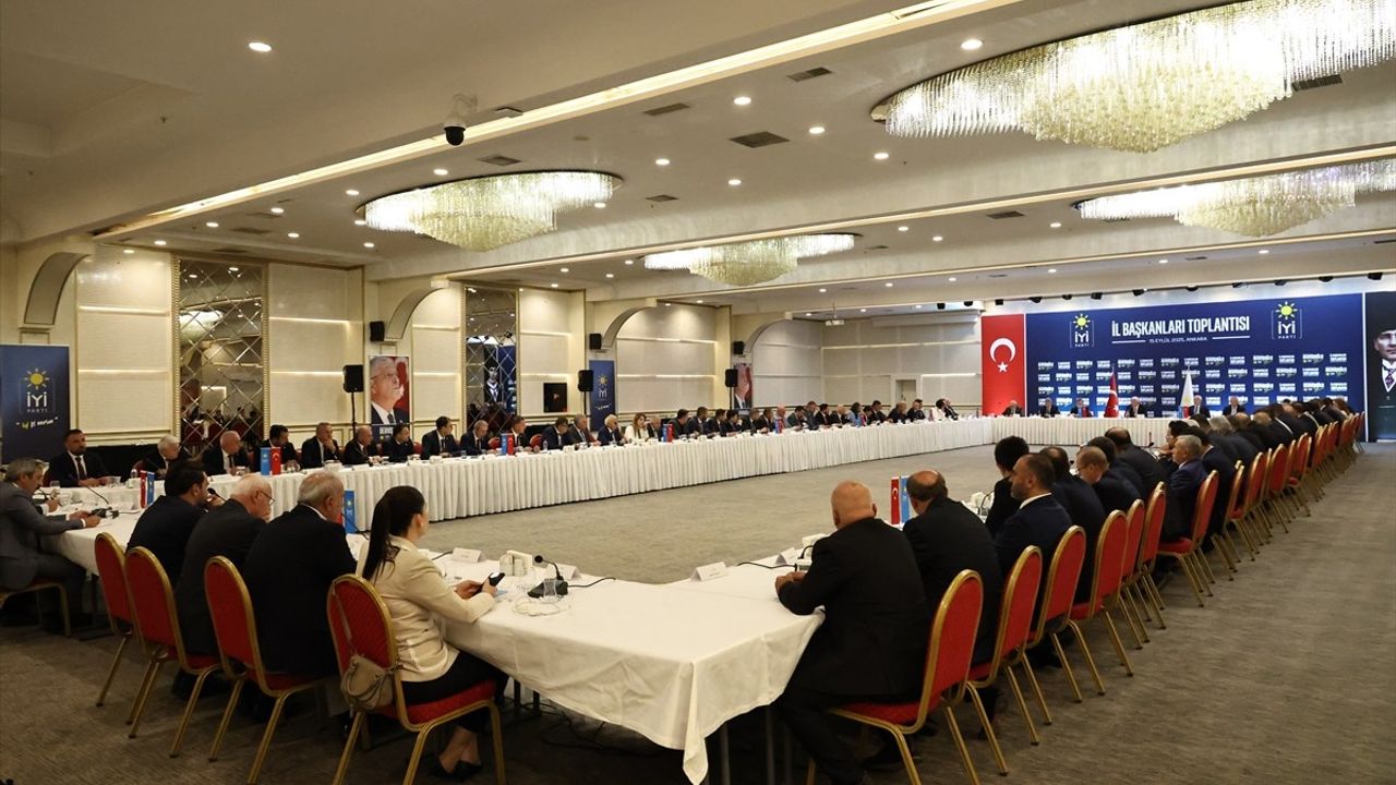 İYİ Parti İl Başkanları Toplantısı Gerçekleştirildi