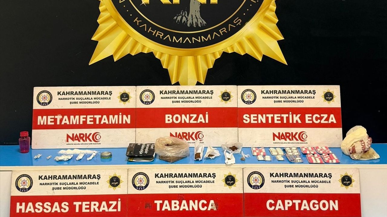Kahramanmaraş'ta Uyuşturucu Operasyonu: 2 Zanlı Tutuklandı