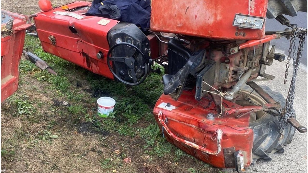 Kastamonu'daki Traktör Kazası: Sürücü Ağır Yaralı