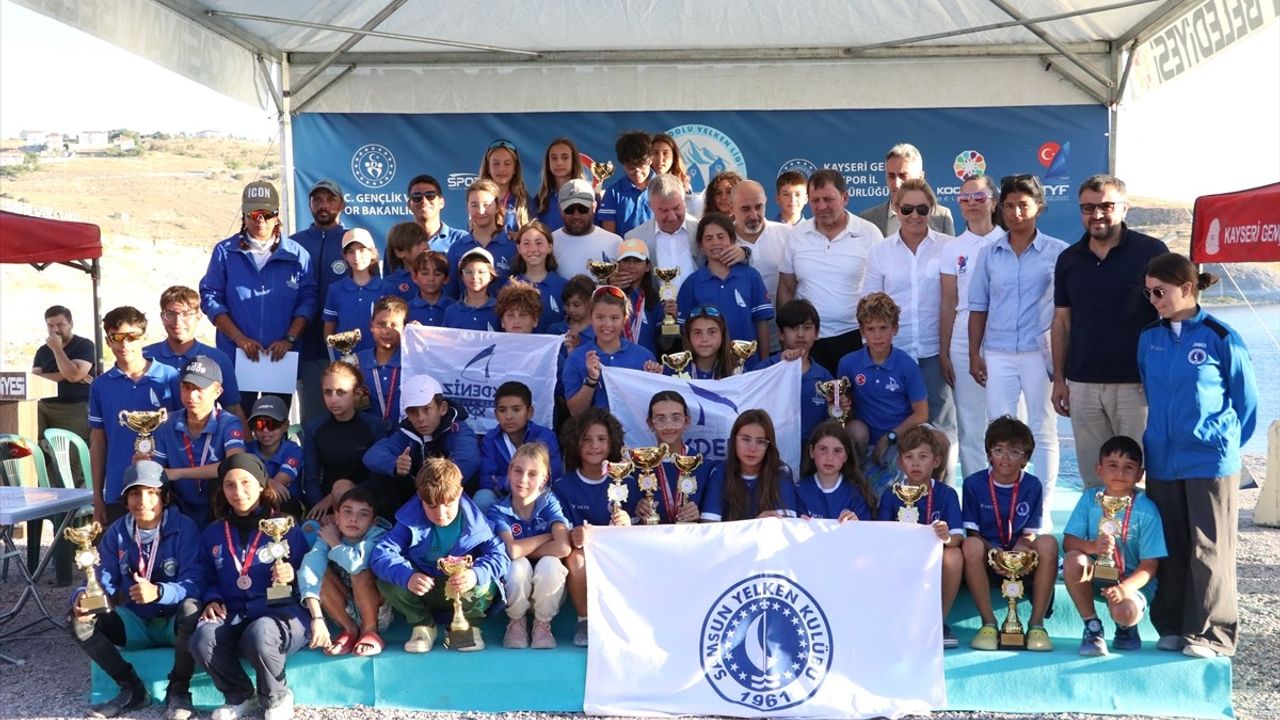 Kayseri'de TYF Anadolu Yelken Ligi 3. Ayak Yarışları Tamamlandı