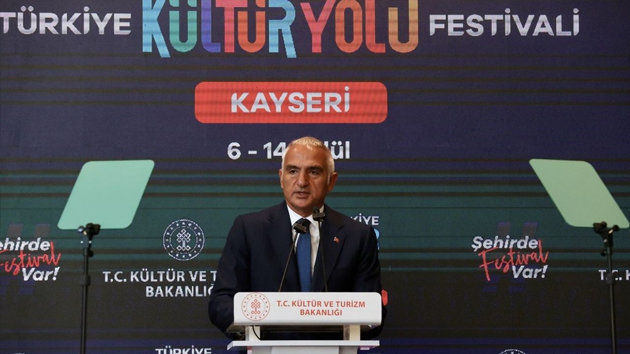 Kayseri Kültür Yolu Festivali Başladı