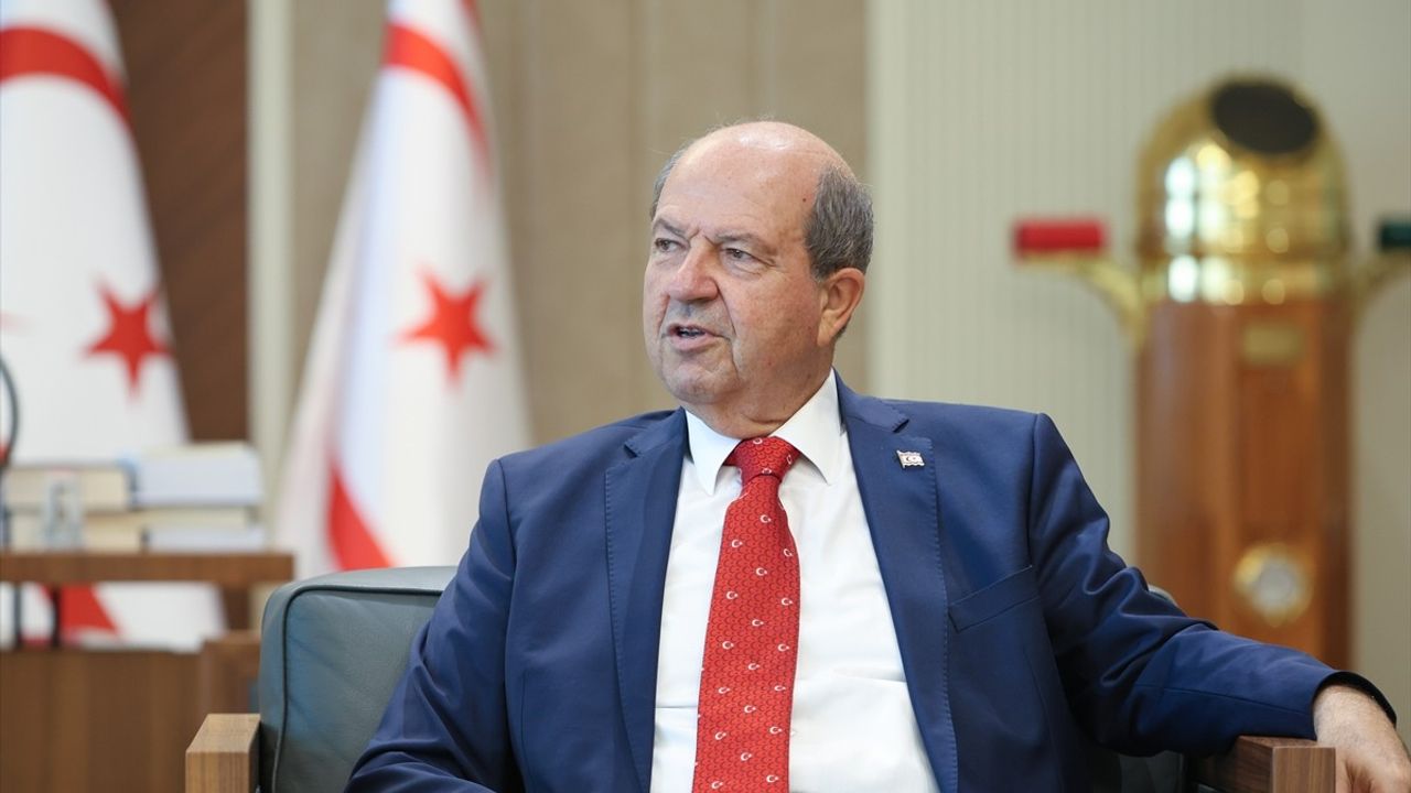 KKTC Cumhurbaşkanı Tatar, BBP Genel Başkanı Destici'yi Ağırladı
