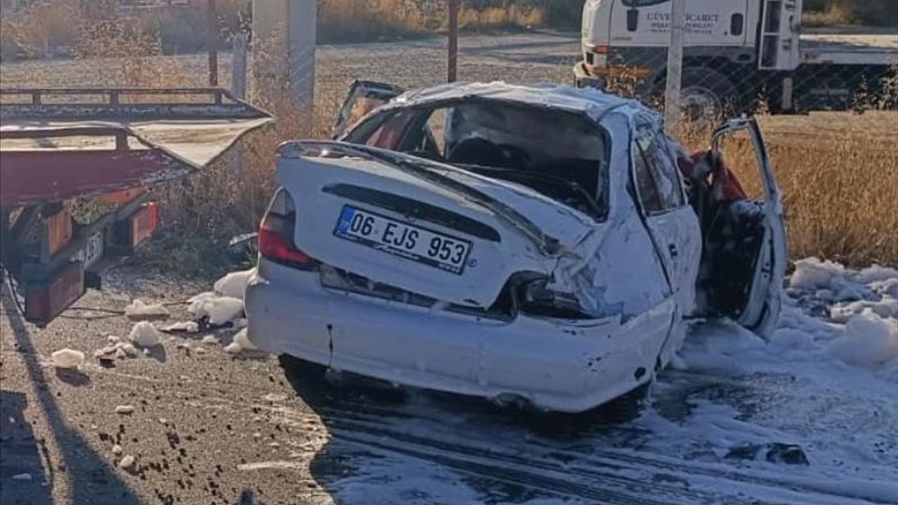 Konya'da Trafik Kazası: 5 Yaralı
