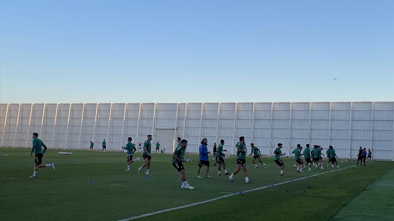 Konyaspor Alanyaspor Maçı Hazırlıkları Devam Ediyor