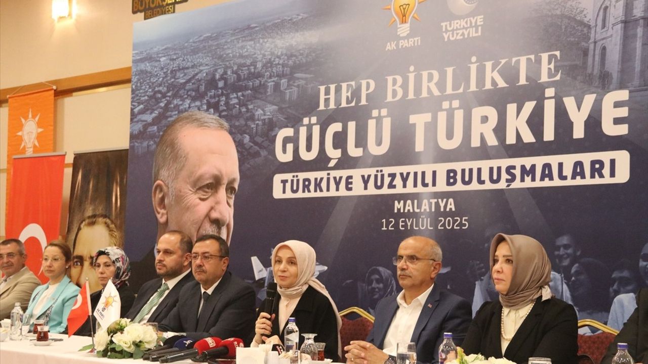 Leyla Şahin Usta: "Türkiye Yüzyılı Buluşmaları" Programında Önemli Mesajlar Verdi
