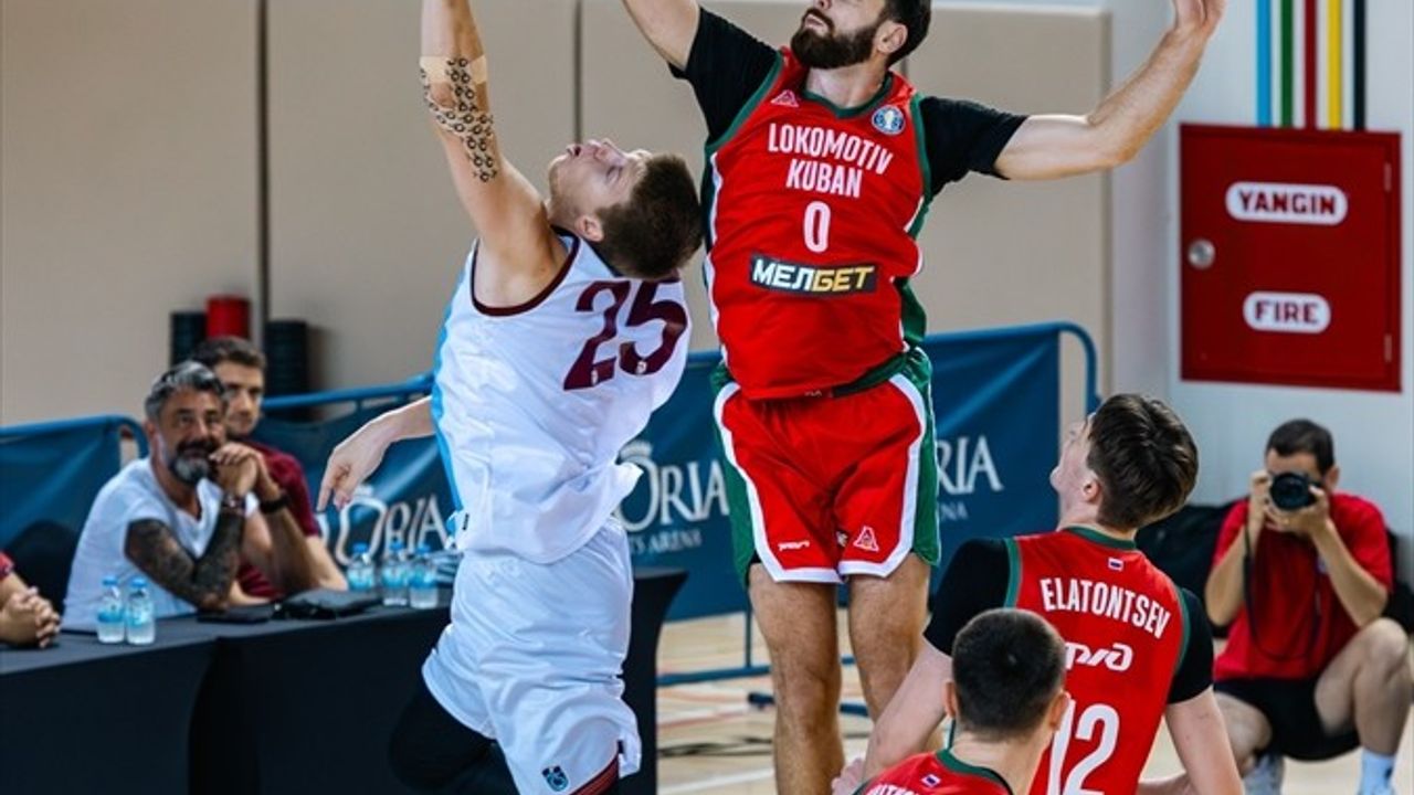 Lokomotiv Kuban, Gloria Pre-Season Games 2025'te Trabzonspor'u Yendi