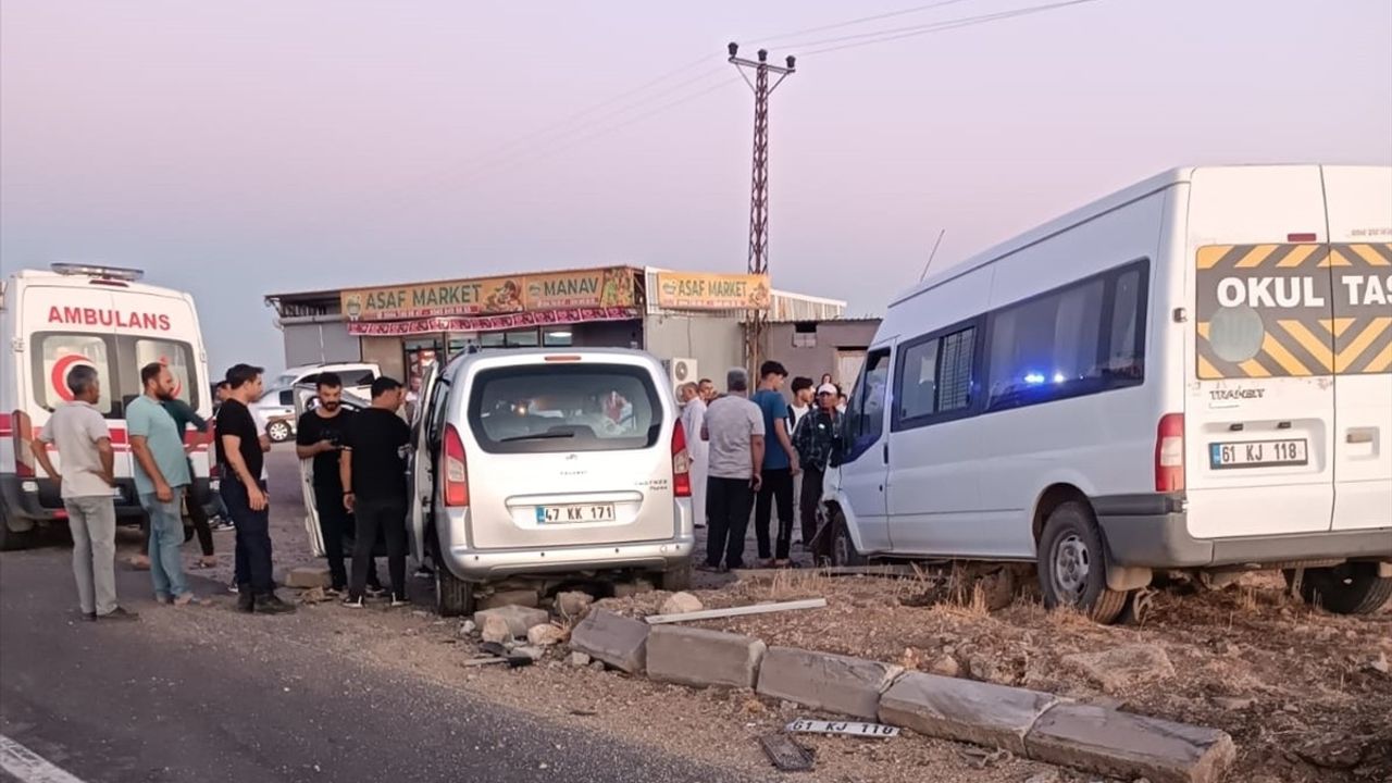 Mardin'deki Zincirleme Trafik Kazasında 9 Yaralı