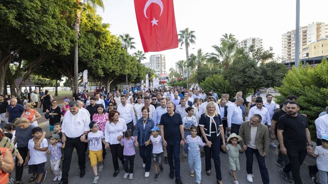 Mersin'de Araçsız Sokak Günü Etkinliği