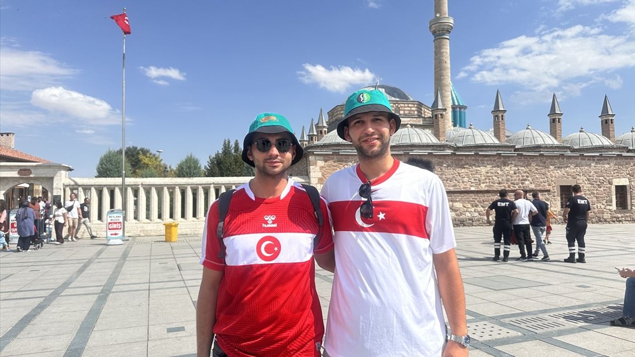 Mevlana Müzesi'nde Futbol Coşkusu
