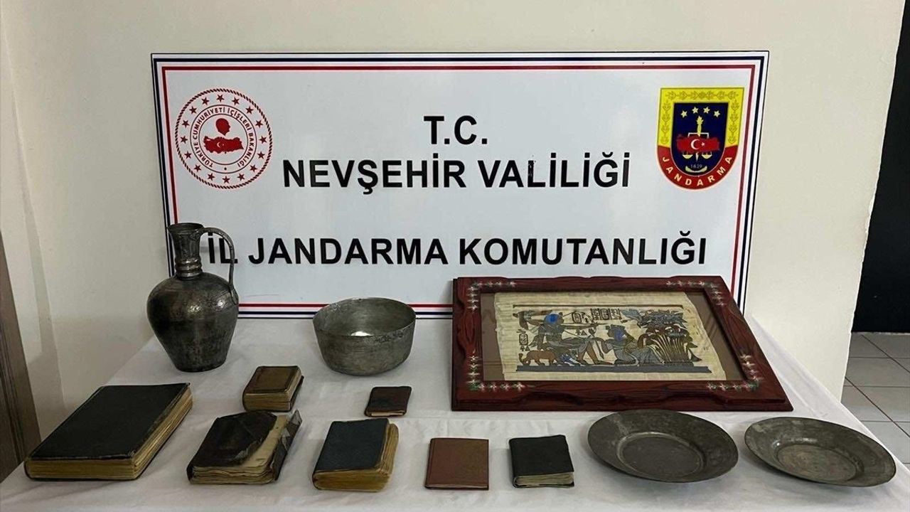 Nevşehir'de Tarihi Eser Kaçakçılığı Operasyonu: Şüpheli Tutuklandı