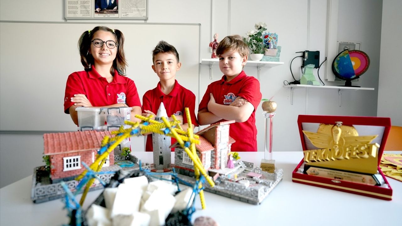 Öğrencilerden Depreme Karşı Yenilikçi Çözüm