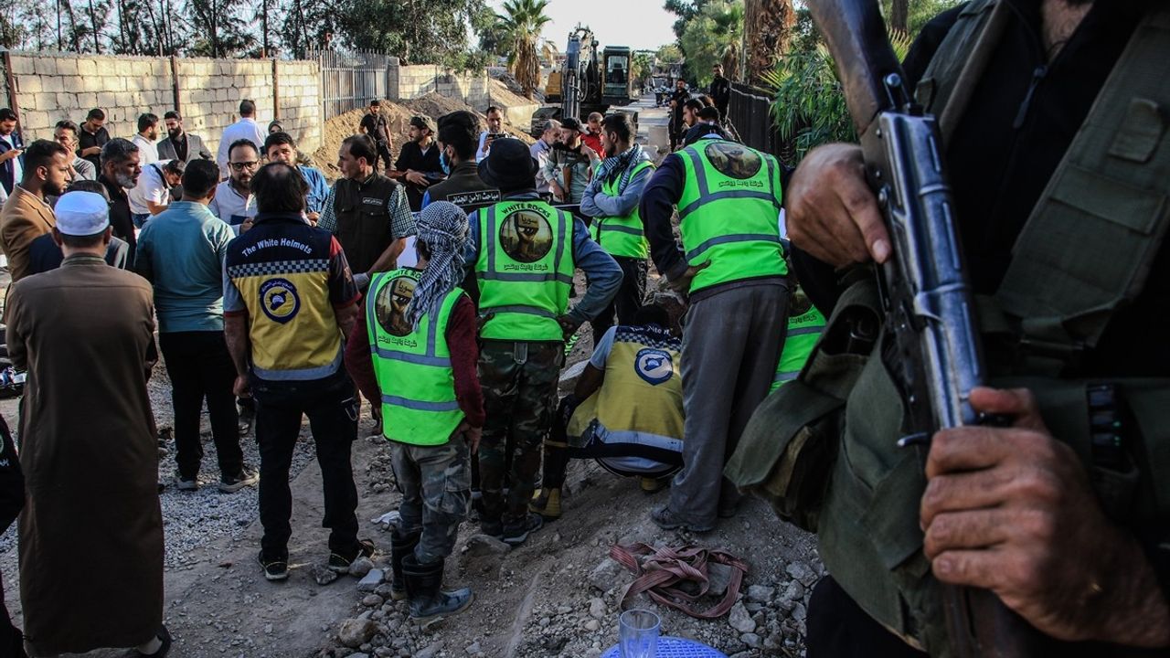 Şam'da Yeni Bir Toplu Mezar Bulundu