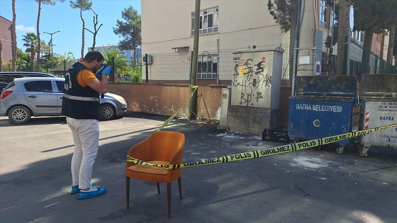 Samsun Bafra'da Düşme Sonucu Hayatını Kaybeden Şahıs