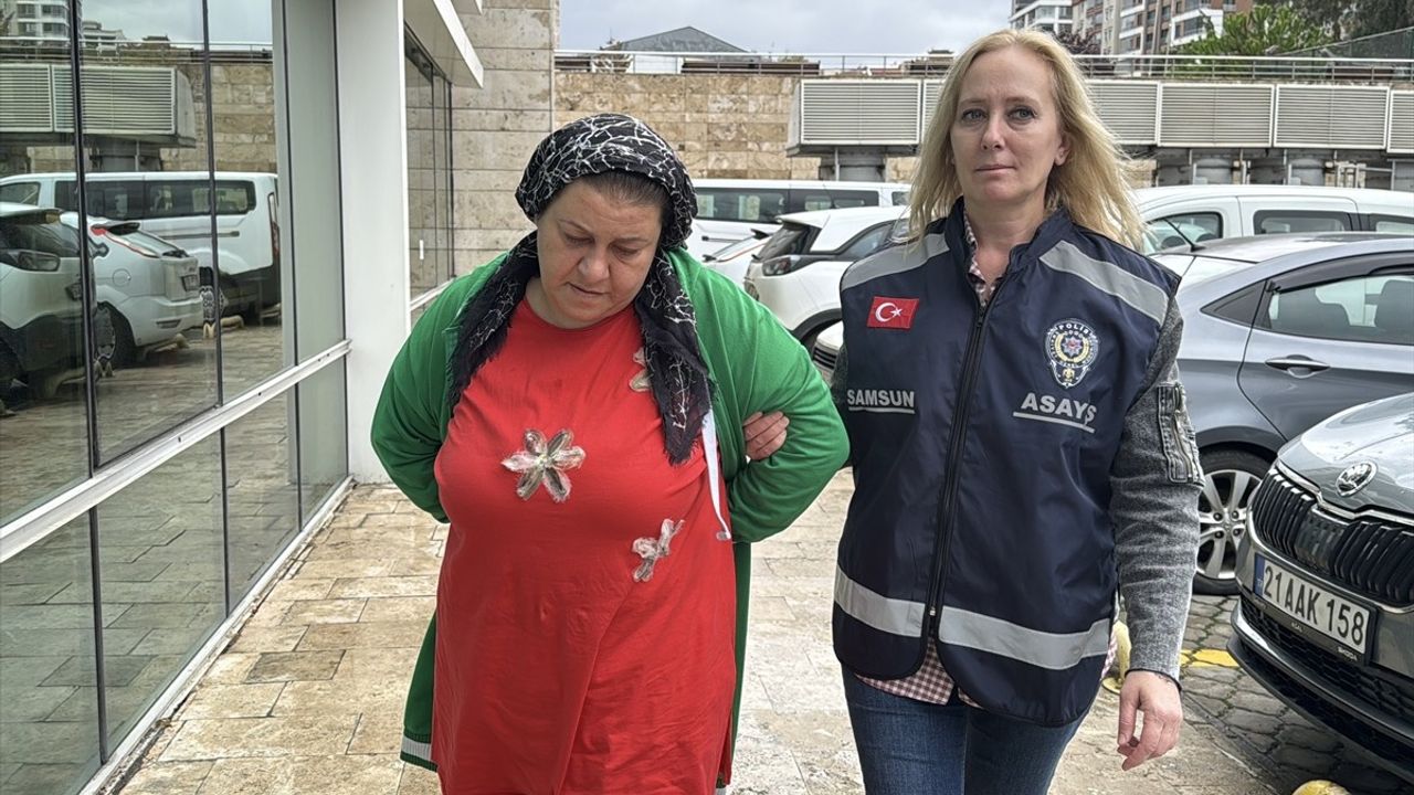 Samsun'da Hırsızlık Zanlısı Yakalandı