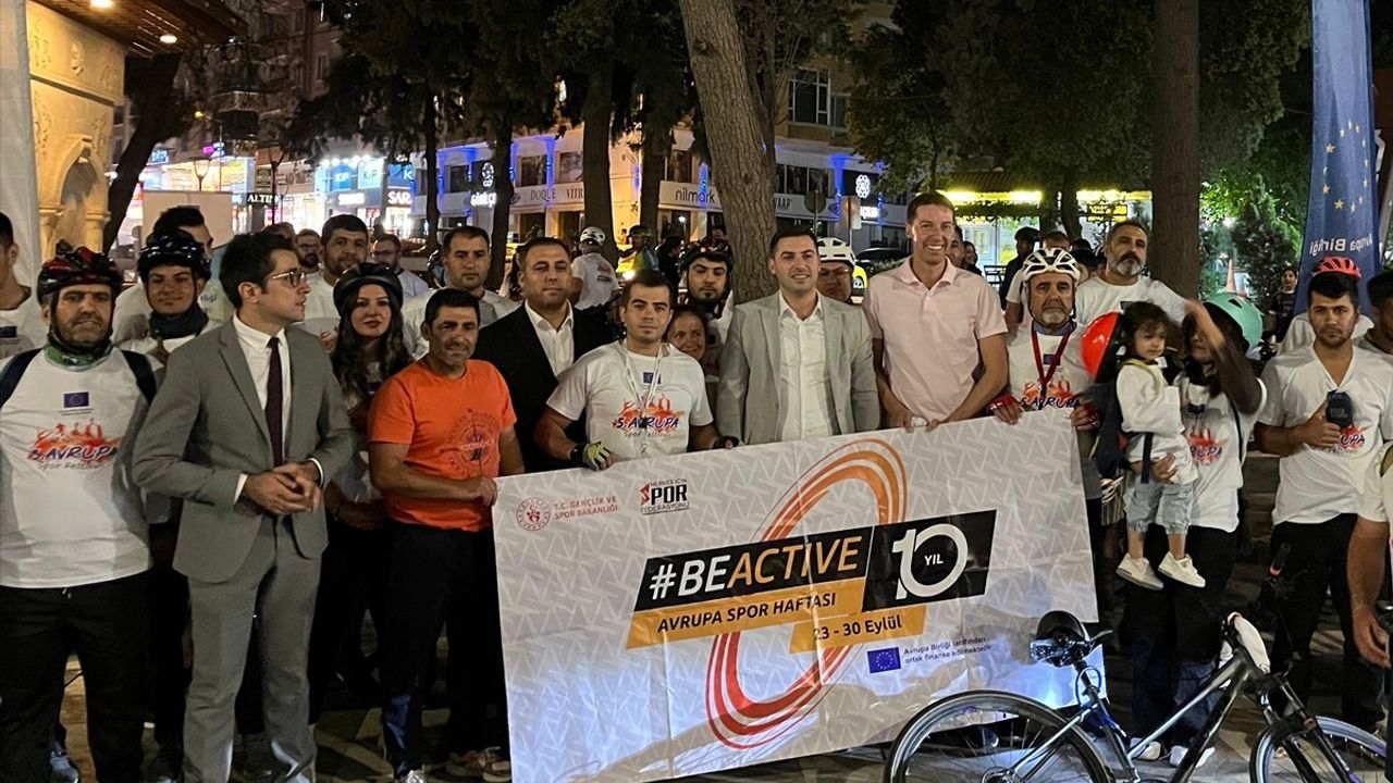 Şanlıurfa'da AB Temsilcisi Vilcinskas Bisiklet Turuna Katıldı