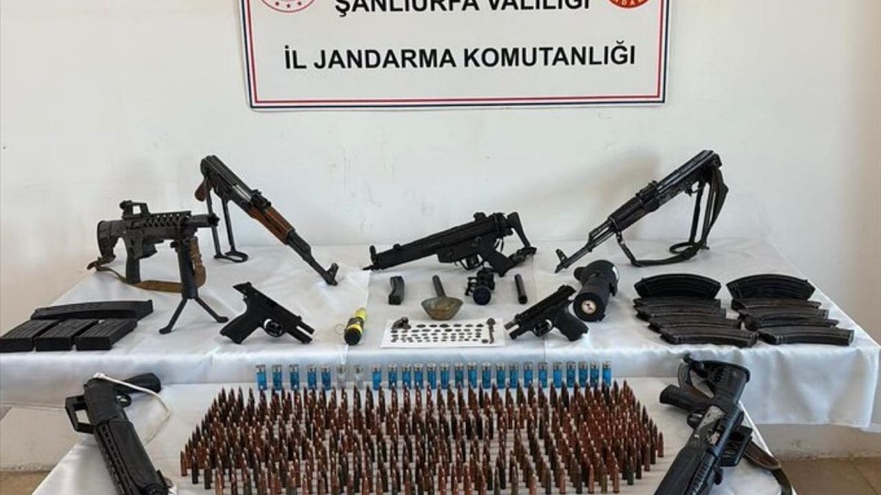 Şanlıurfa'da Silah Kaçakçılığı Operasyonu
