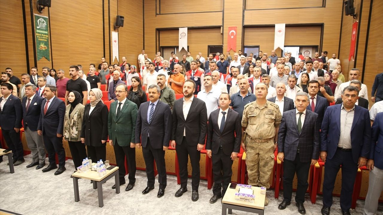 Siirt Fıstığı Doğa ve Kültür Festivali Coşkuyla Gerçekleşti